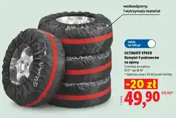 Lidl Komplet 4 pokrowców na opony 13-17 Ultimate Speed oferta