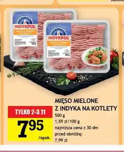 Gram Market Mięso mielone z indyka na kotlety Indykpol oferta