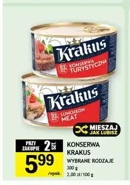 Gram Market Konserwa turystyczna Krakus oferta