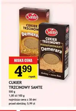 Gram Market Cukier trzcinowy Demerara drobny Sante oferta