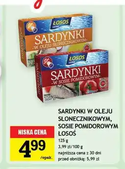 Gram Market Sardynki w oleju słonecznikowym Łosoś oferta
