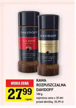 Gram Market Kawa rozpuszczalna Davidoff Rich Aroma oferta
