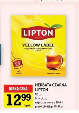 Gram Market Herbata czarna Lipton oferta