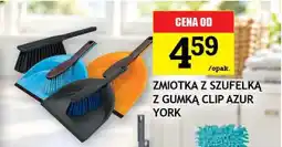 Gram Market Zmiotka z szufelką z gumką Clip Azur York oferta