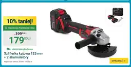 ERLI Szlifierka kątowa 125 mm + 2 akumulatory Hammer oferta