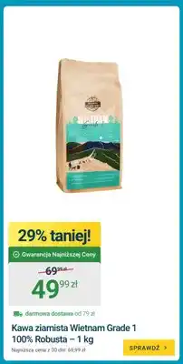 ERLI Kawa ziarnista Wietnam Grade 1 100% Robusta Beskidzka Palarnia Kawy oferta