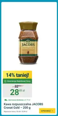 ERLI Kawa rozpuszczalna Jacobs Cronat Gold oferta