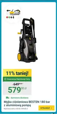 ERLI Myjka ciśnieniowa Besten z aluminiową pompą oferta