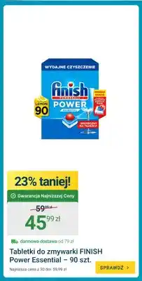 ERLI Tabletki do zmywarki Finish Power Essential oferta