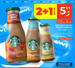 Dealz Napój mleczno-kawowy Starbucks Frappuccino Pumpkin Spice oferta