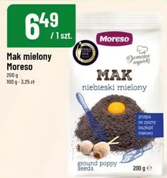 Mak mielony Moreso
