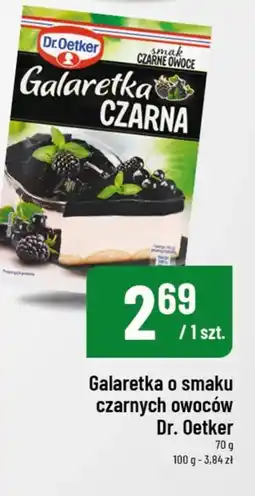 Polomarket Galaretka o smaku czarnych owoców Dr. Oetker oferta