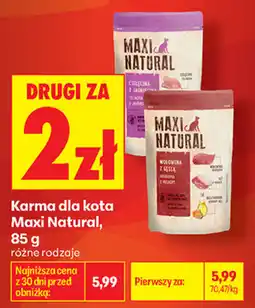 Biedronka Karma dla kota Maxi Natural oferta