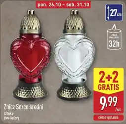 ALDI Znicz Serce średni oferta