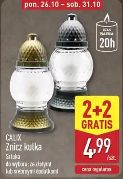 ALDI CALIX Znicz kulka oferta