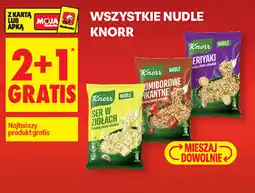 Biedronka Nudle Knorr oferta