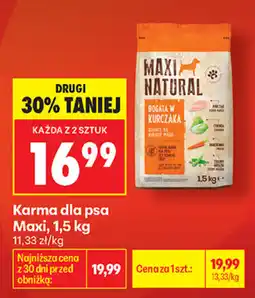 Biedronka Karma dla psa Maxi oferta