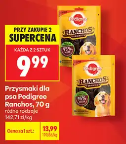 Biedronka Przysmaki dla psa Pedigree Ranchos oferta