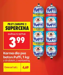 Biedronka Karma dla psa baton Puffi oferta