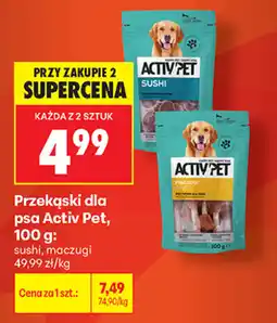 Biedronka Przekąski dla psa Activ Pet oferta