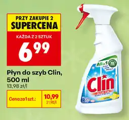 Biedronka Płyn do szyb Clin oferta