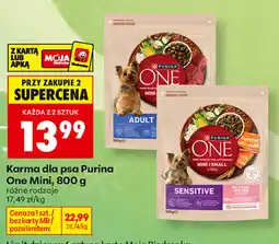 Biedronka Karma dla psa Purina One Mini oferta