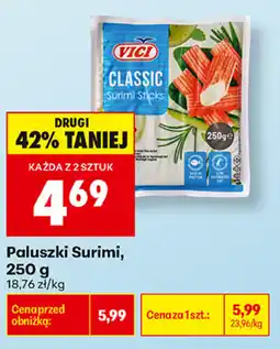 Biedronka Paluszki Surimi oferta