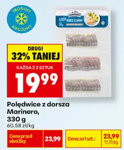Biedronka Polędwice z dorsza Marinero oferta