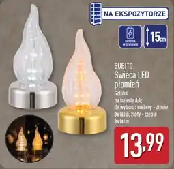 ALDI Świeca LED płomień oferta