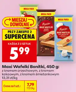Biedronka Maxi Wafelki Bonitki oferta