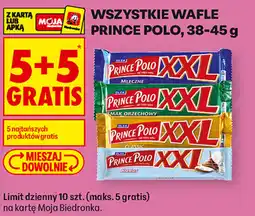 Biedronka Wszystkie Wafle Prince Polo oferta