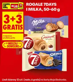 Biedronka Rogale 7Days i Milka oferta