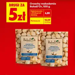 Biedronka Orzechy makadamia BakaD'Or oferta