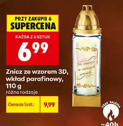 Biedronka Znicz ze wzorem 3D oferta