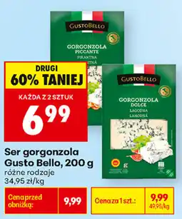 Biedronka Ser gorgonzola Gusto Bello oferta
