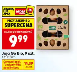 Biedronka Jaja Go Bio oferta