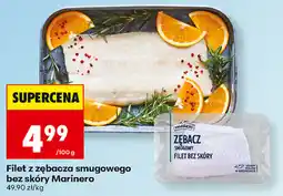 Biedronka Filet z zębacza smugowego bez skóry Marinero oferta