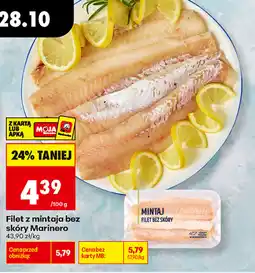 Biedronka Filet z mintaja bez skóry Mariner oferta