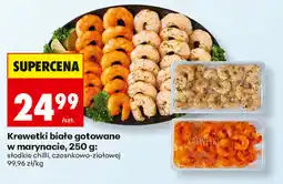 Biedronka Krewetki białe gotowane oferta