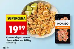 Biedronka Krewetki gotowane obrane Norso oferta