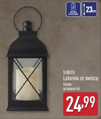 Latarnia ze świecą Sztuka