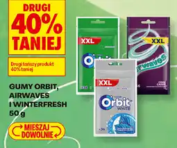 Biedronka Gumy Orbit, Airwaves i Winterfresh oferta