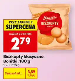 Biedronka Biszkopty klasyczne Bonitki oferta