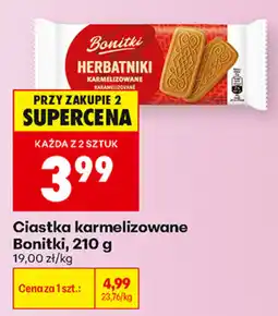 Biedronka Ciastka karmelizowane Bonitki oferta