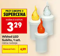 Biedronka Wkład LED Subito oferta