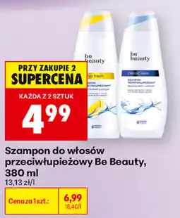 Biedronka Szampon do włosów przeciwłupieżowy Be Beauty oferta