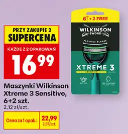 Biedronka Maszynki Wilkinson Xtreme 3 Sensitive oferta