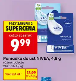 Biedronka Pomadka do ust NIVEA oferta