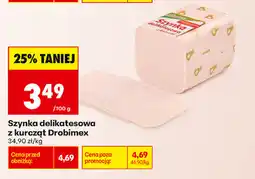 Biedronka Szynka delikatesowa z kurcząt DrobiMex oferta