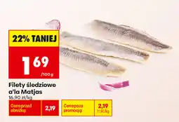 Biedronka Filety śledziowe a'la Matjas oferta